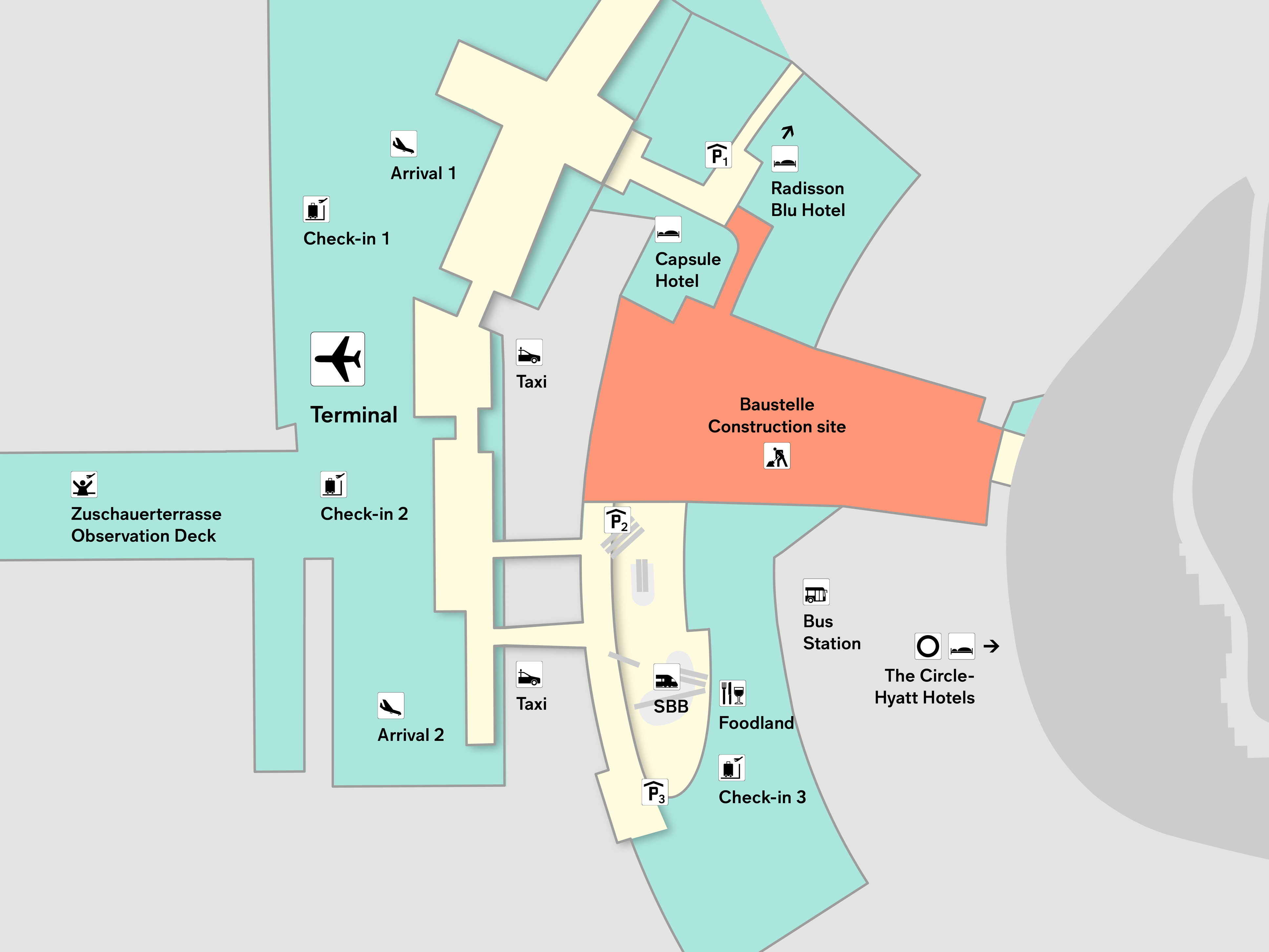 New routes – Flughafen Zuerich
