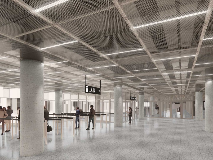 Expansion of the Passport Control Hall – More Space for Entry and Exit ...