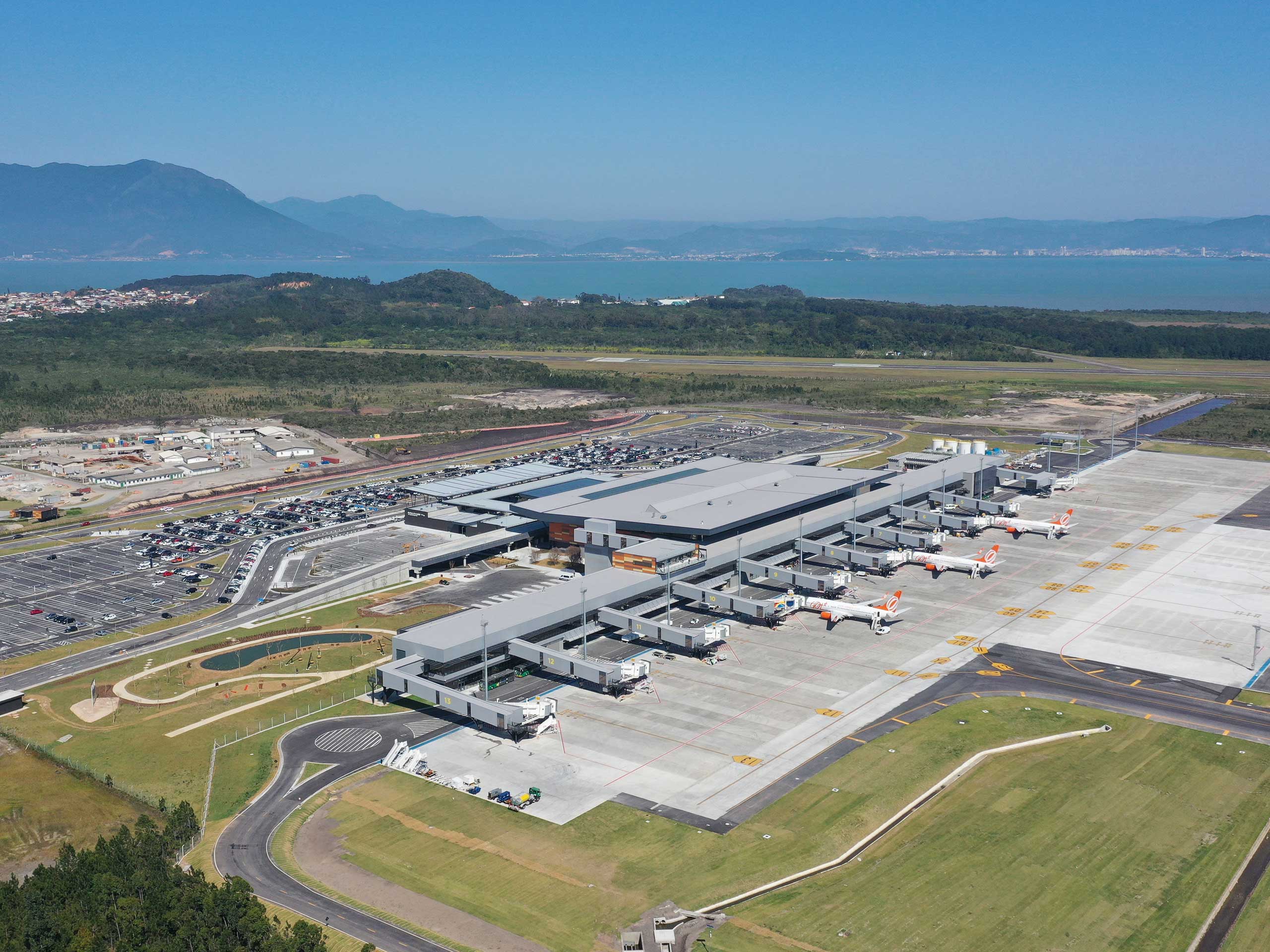 Florianópolis Airport in Brazil, 2017