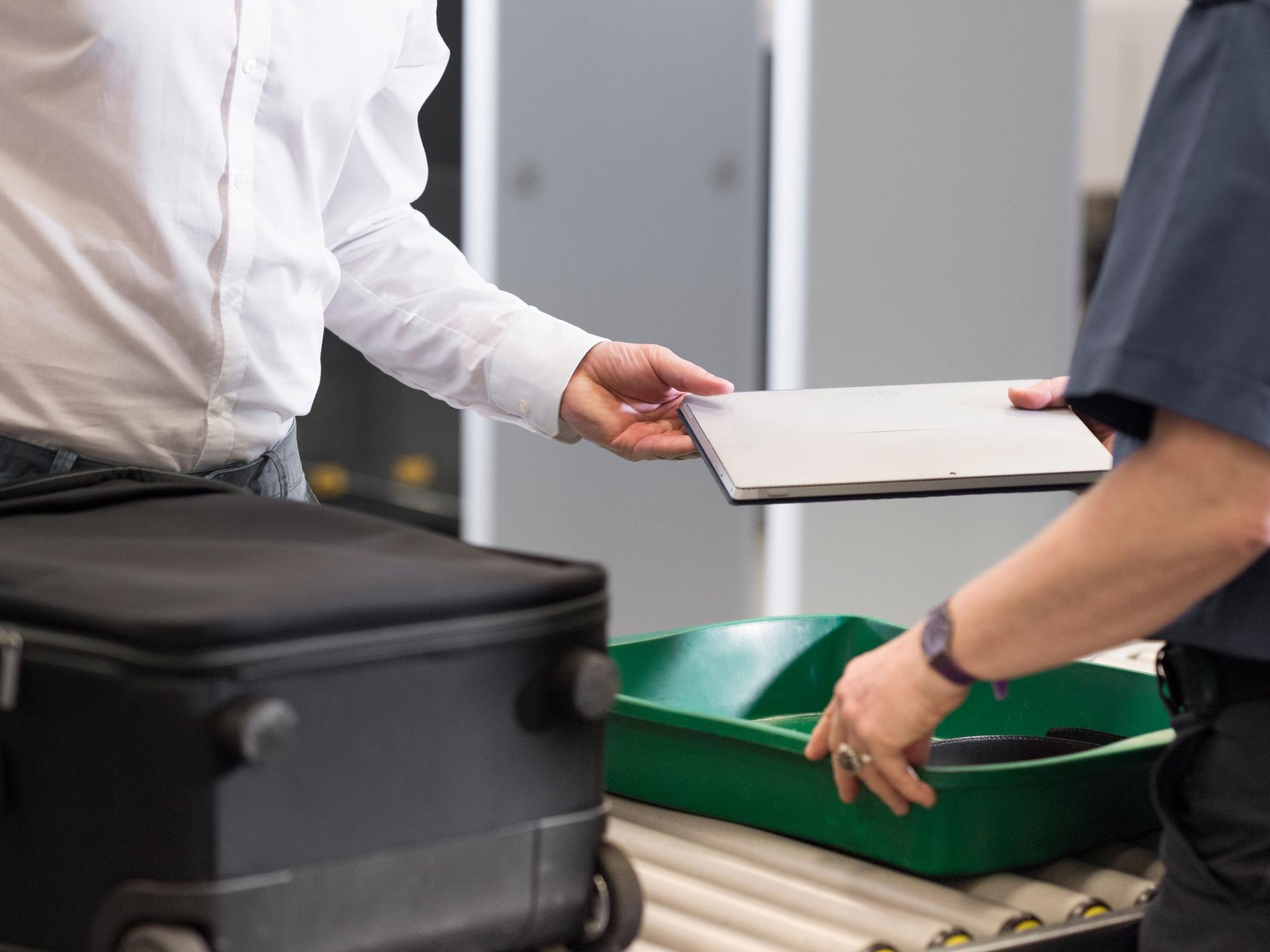 Fit für die Sicherheitskontrolle – Flughafen Zuerich