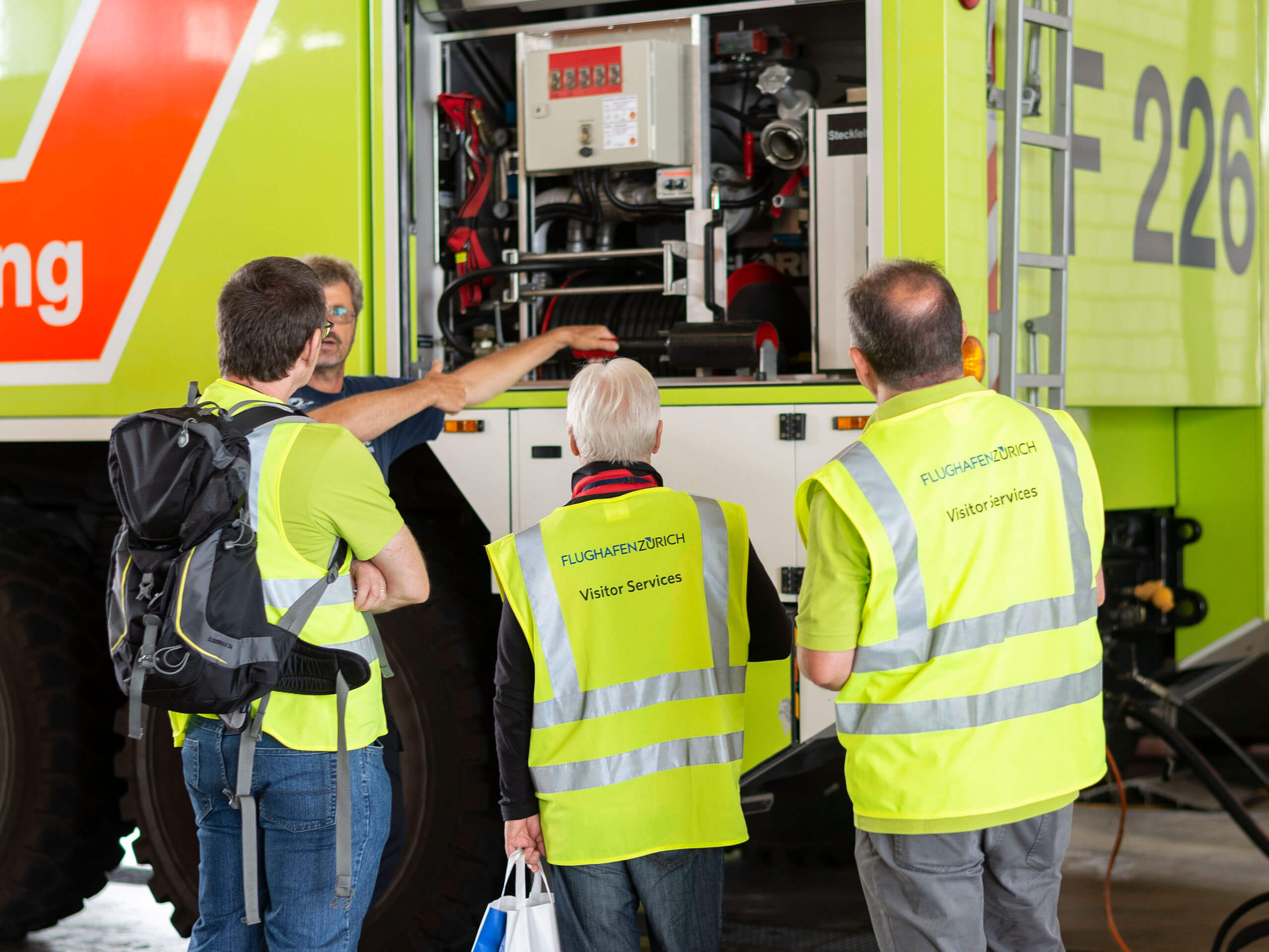 Zurich Airport Emergency Services Tour