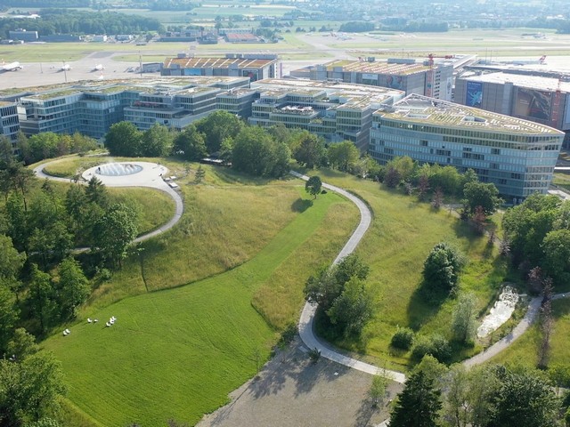 Aerial view of the Park