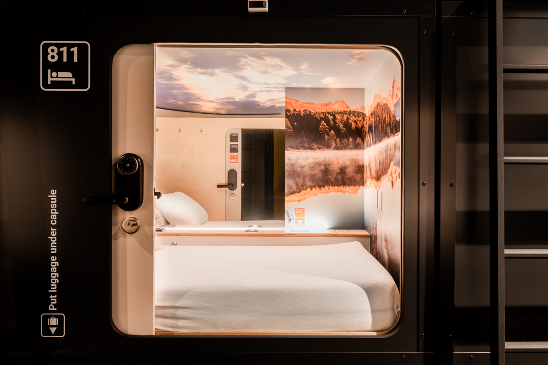 Capsule Hotel Alpine Garden Flughafen Zuerich