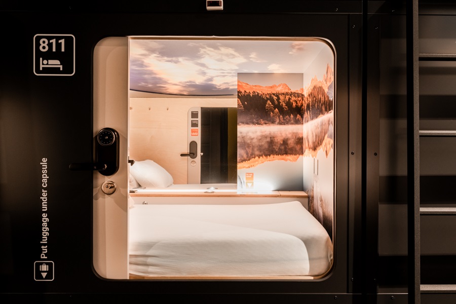 Capsule Hotel Alpine Garden Flughafen Zuerich