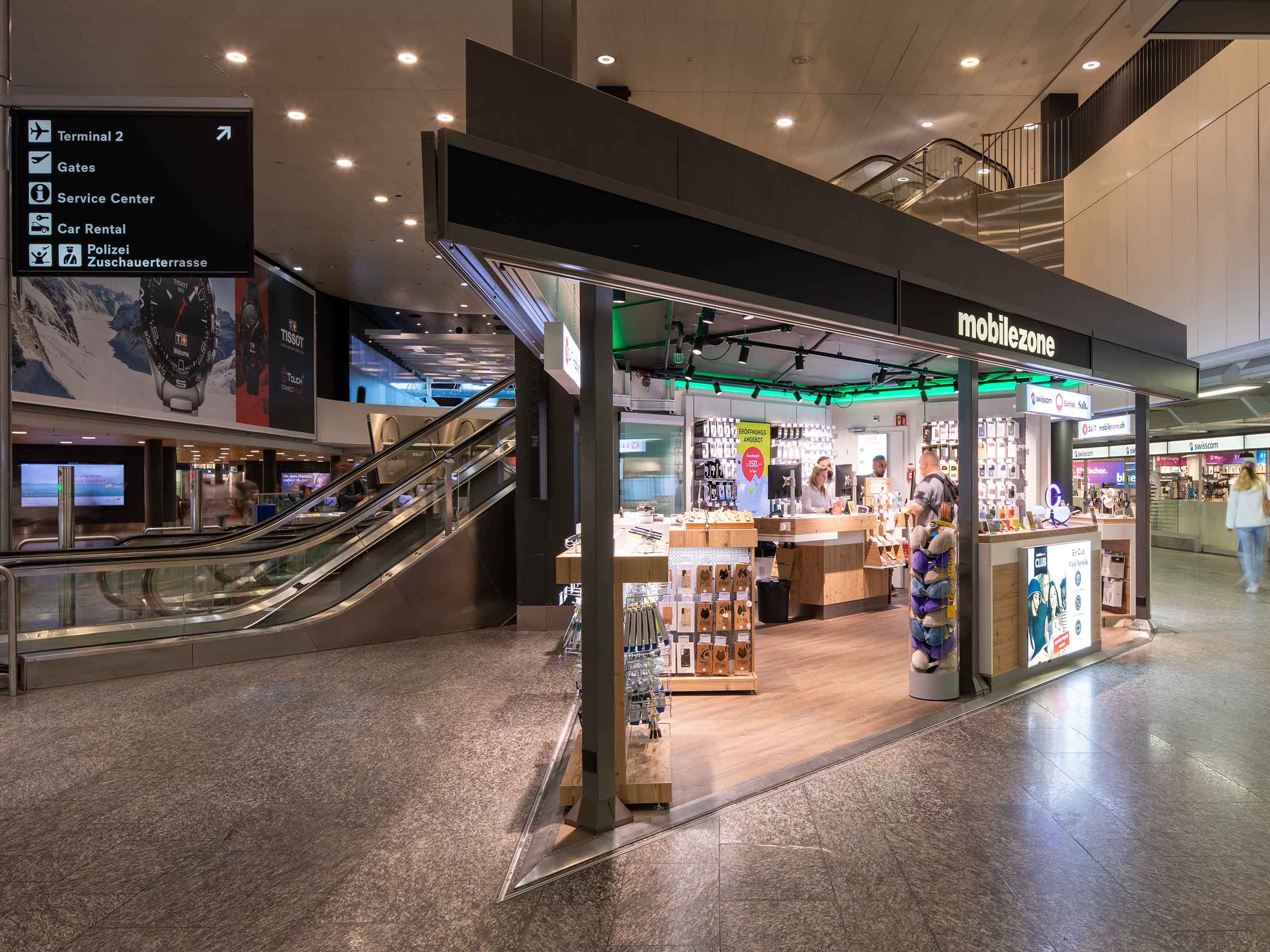 mobilezone Flughafen Zuerich