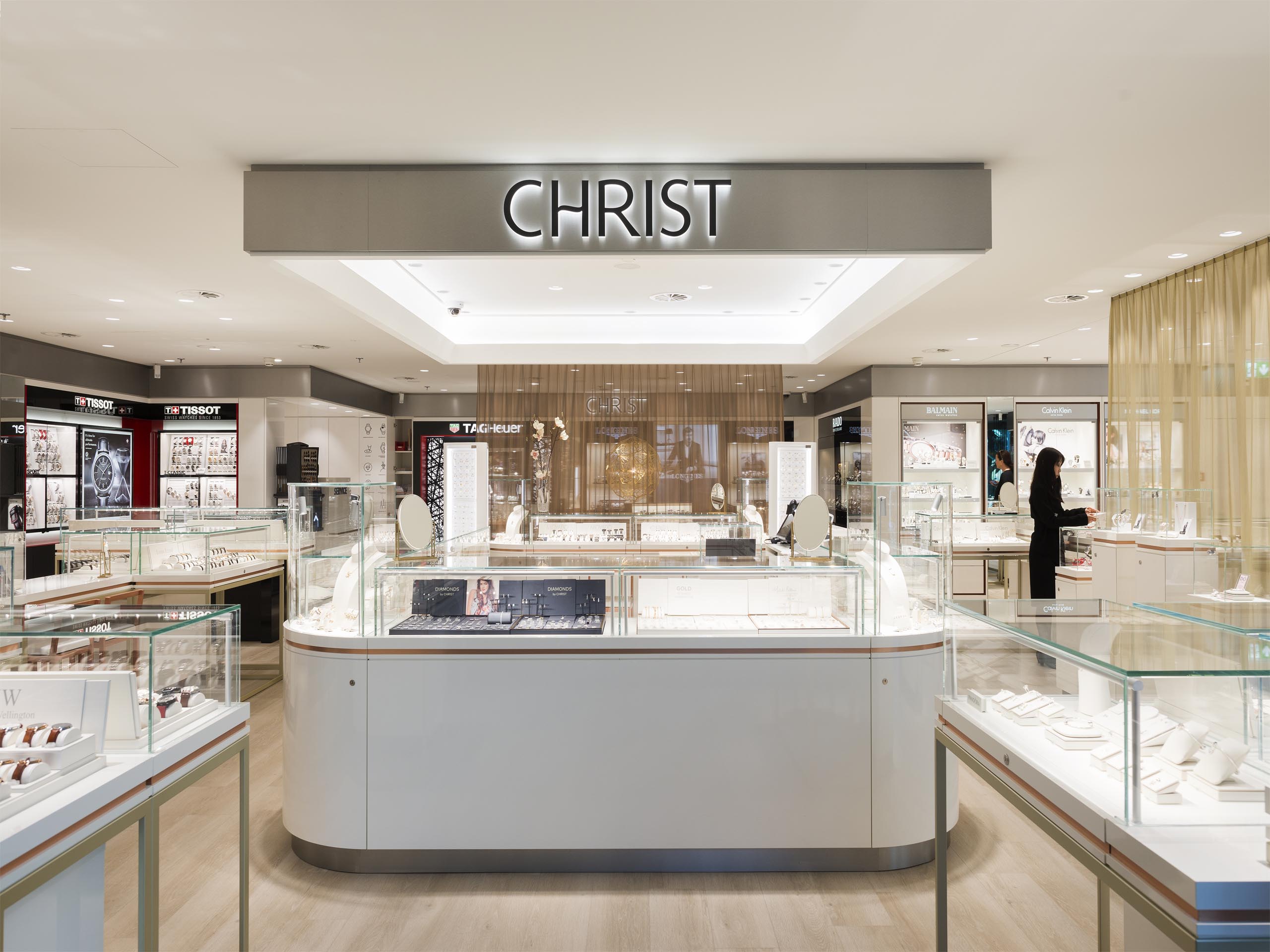 Christ jewellery & watches international sales