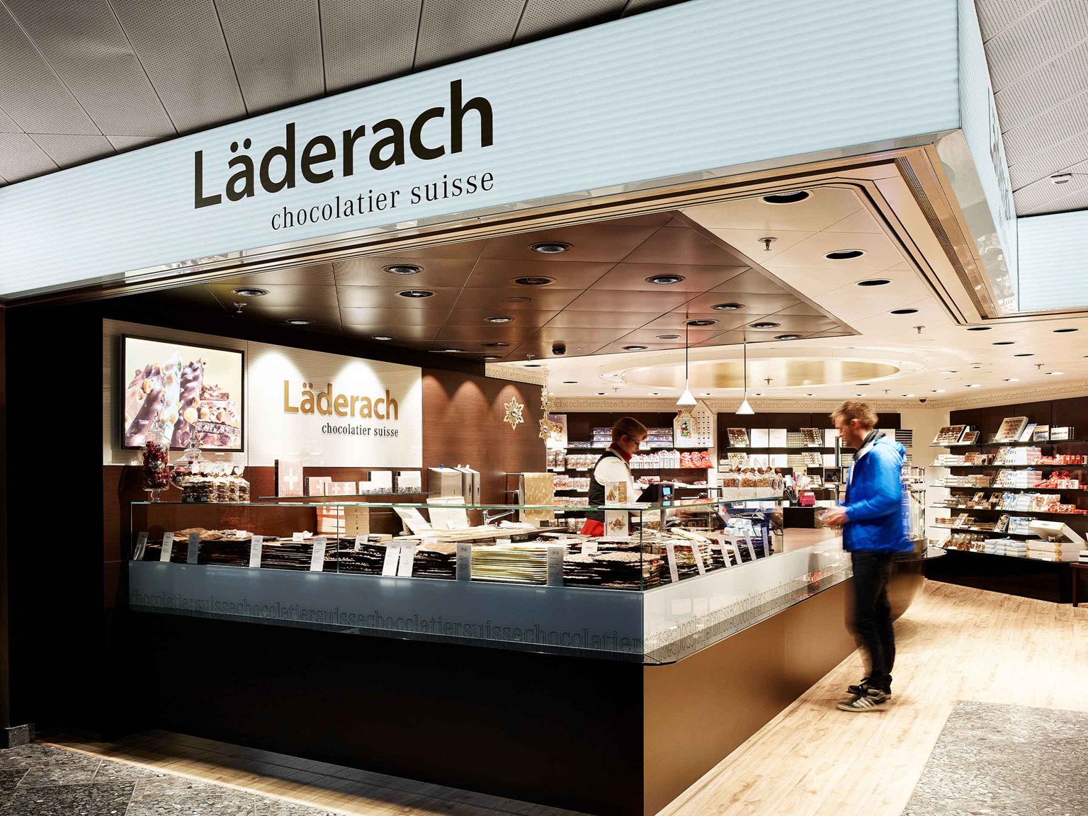 Läderach Flughafen Zuerich