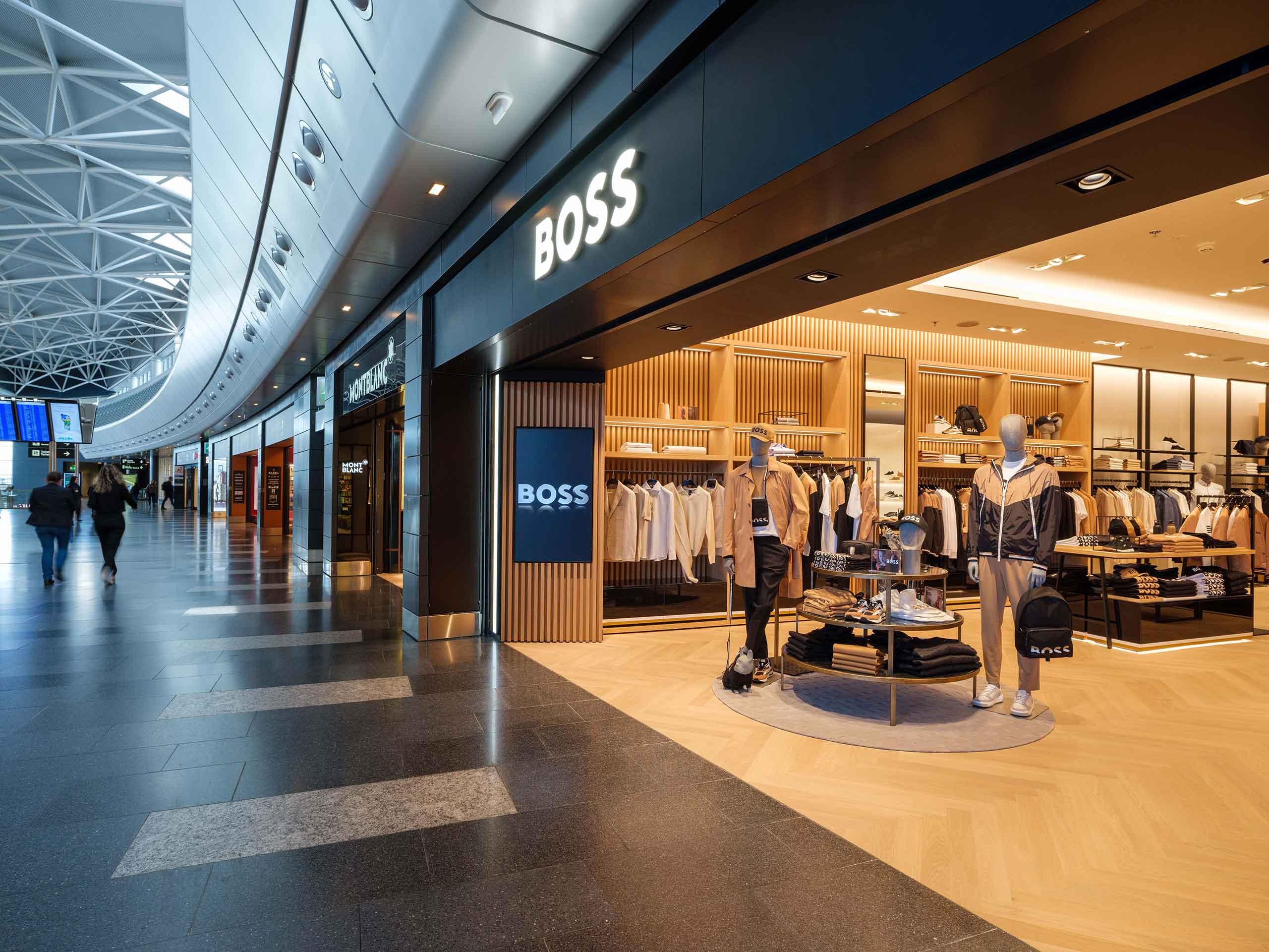 Hugo boss shop retail portal