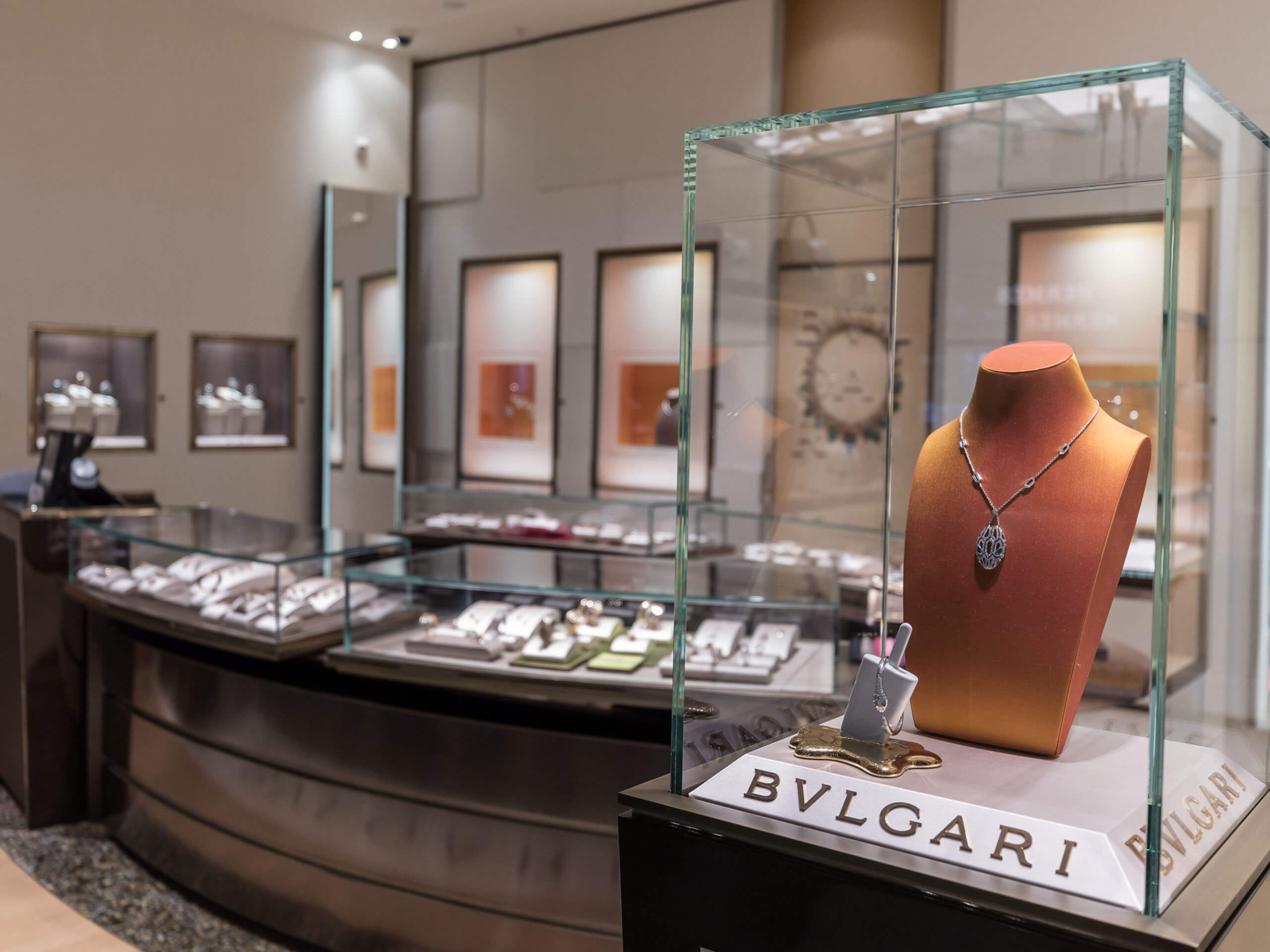 Bulgari sales jewelry store