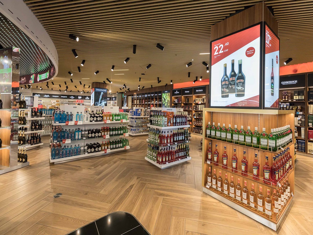 Duty Free Stores Flughafen Zuerich