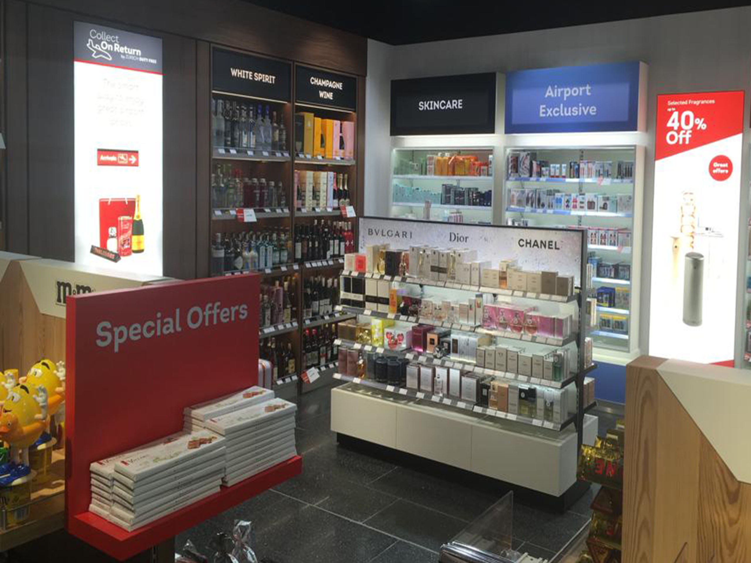Zürich Duty Free Flughafen Zuerich